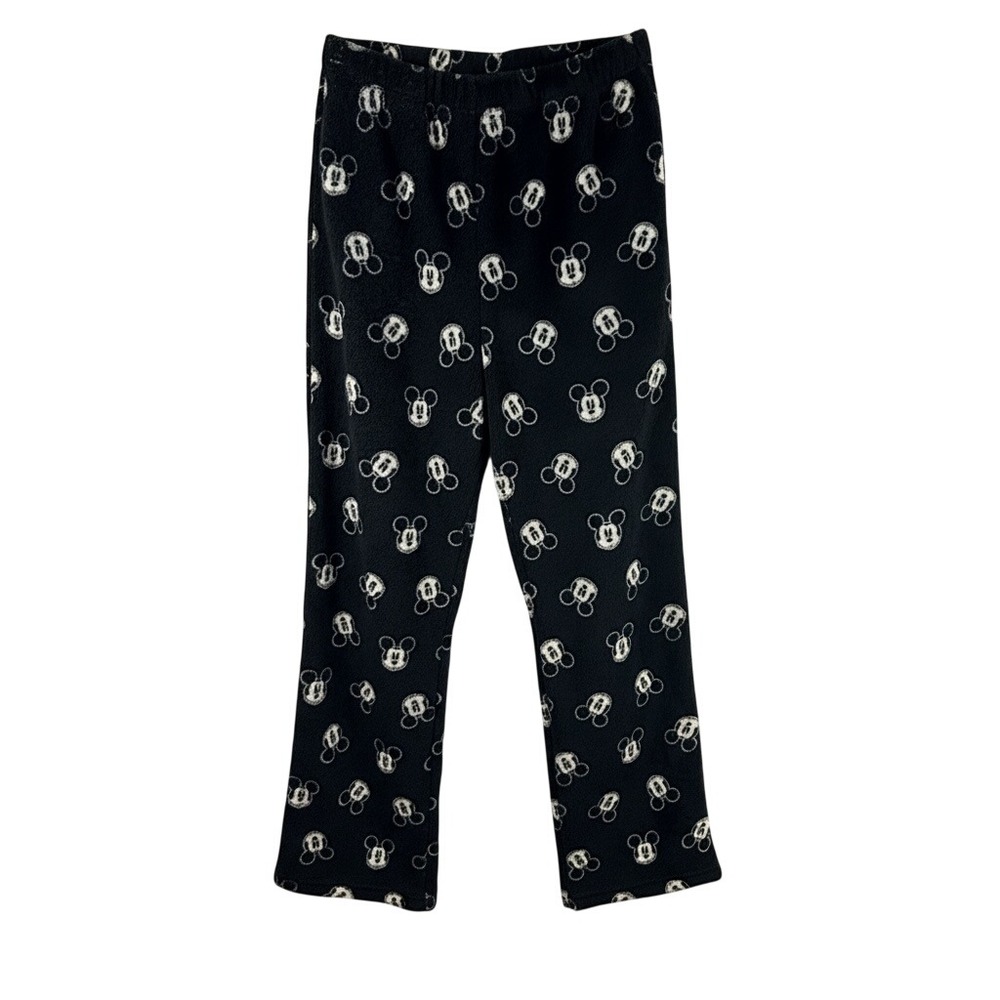 Forever 21 Disney Mickey Mouse Fleece Pajama Pants Black Women Medium